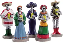 Lemax dia de los muertos vigil s/5 halloween figuur Spooky Town 2019 - afbeelding 1