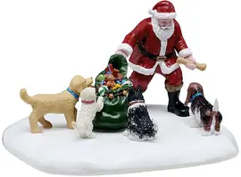 Lemax dog park christmas kerstdorp tafereel 2025 - afbeelding 1