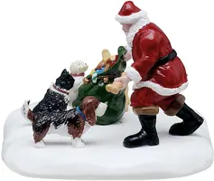 Lemax dog park christmas kerstdorp tafereel 2025 - afbeelding 4