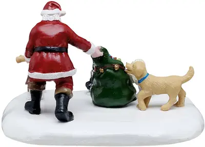 Lemax dog park christmas kerstdorp tafereel 2025 - afbeelding 5