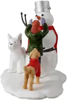 Lemax doggone winter fun kerstdorp tafereel Vail Village 2023 - afbeelding 3