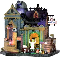 Lemax dr. gloom n. doom's laboratory verlicht huisje Spooky Town 2013 kopen?