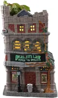 Lemax dragon´s lair potions & spells, b/o led verlicht huisje Spooky Town 2020 - afbeelding 3