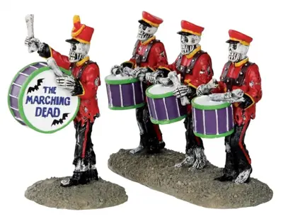 Lemax drum corpse s/2 halloween figuur Spooky Town 2013 - afbeelding 1