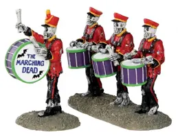 Lemax drum corpse s/2 halloween figuur Spooky Town 2013 - afbeelding 1