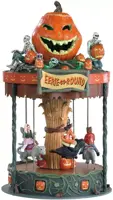 Lemax eerie-go-round bewegende draaimolen Spooky Town 2019 - afbeelding 1