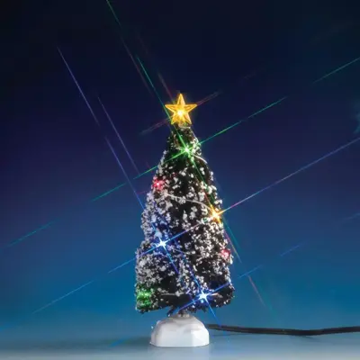 Lemax evergreen tree 12 multi light verlichte boom 2017 - afbeelding 1