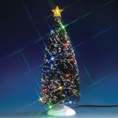 Lemax evergreen tree 24 multi light verlichte boom 2017 - afbeelding 1