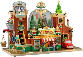 Lemax everlasting christmas trees bewegend kersthuisje Caddington Village 2026 kopen?