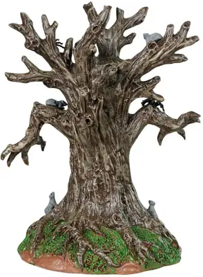 Lemax evil spooky tree tafereel Spooky Town 2024 - afbeelding 4
