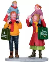 Lemax family christmas shopping kerstdorp figuur type 3 Vail Village 2012 kopen?