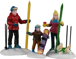 Lemax family ski day kerstdorp figuur type 5 Vail Village 2026 kopen?