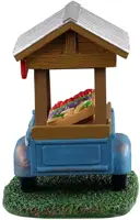 Lemax farm fresh vegetable trailer kerstdorp tafereel Harvest Crossing 2021 - afbeelding 4
