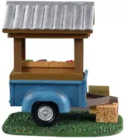 Lemax farm fresh vegetable trailer kerstdorp tafereel Harvest Crossing 2021 - afbeelding 3