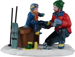 Lemax father and son ski day kerstdorp figuur type 3 Caddington Village 2026 kopen?