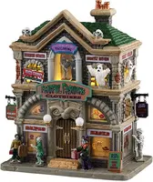 Lemax fearful fashions clothiers verlicht huisje Spooky Town 2025 - afbeelding 1