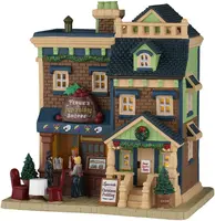 Lemax fergie's figgy pudding shoppe verlicht kersthuisje Caddington Village 2026 kopen?