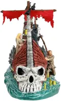 Lemax ferry on river styx tafereel Spooky Town 2024 - afbeelding 2