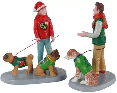 Lemax festive friends, s/2 kerstdorp figuur type 4 2021 - afbeelding 1