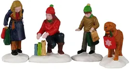 Lemax festive holiday shoppers kerstdorp figuur type 4 Vail Village 2026 kopen?
