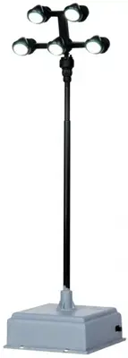 Lemax field lights verlichte kerstdorp accessoire 2014 - afbeelding 1