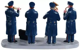 Lemax firehouse band kerstdorp tafereel Caddington Village 2019 - afbeelding 4