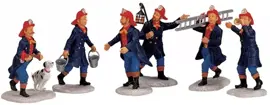 Lemax fireman s/6 kerstdorp figuur type 6 2000 - afbeelding 1