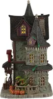 Lemax frightful fangs dentistry verlicht huisje Spooky Town 2026 - afbeelding 3