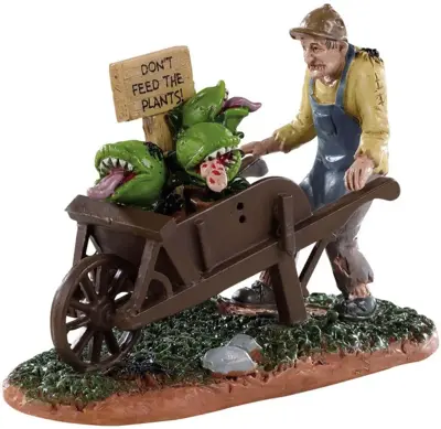 Lemax garden of eaten worker halloween figuur Spooky Town 2019 - afbeelding 1