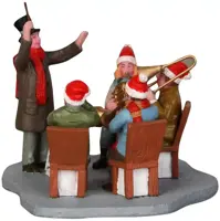 Lemax gazebo band kerstdorp tafereel 2013 - afbeelding 4