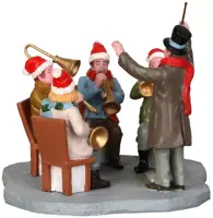 Lemax gazebo band kerstdorp tafereel 2013 - afbeelding 2