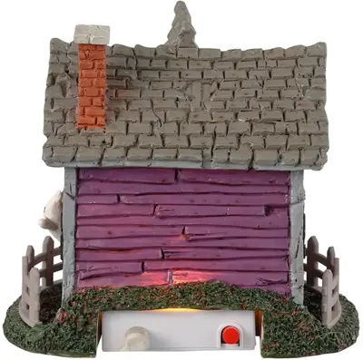 Lemax ghost cottage verlicht tafereel Spooky Town 2023 - afbeelding 4