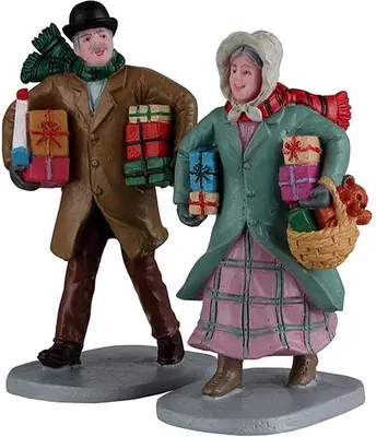 Lemax gifts for the grandchildren s/2 kerstdorp figuur type 3 Caddington Village 2022