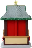 Lemax gluhwein booth kerstdorp tafereel Caddington Village 2024 - afbeelding 4