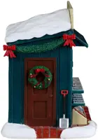 Lemax good news day verlicht kerstdorp tafereel Caddington Village 2023 - afbeelding 2