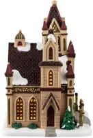 Lemax grace cathedral verlicht kersthuisje Caddington Village 2024 - afbeelding 2