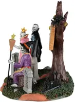 Lemax graveyard costume party tafereel Spooky Town 2022 - afbeelding 2