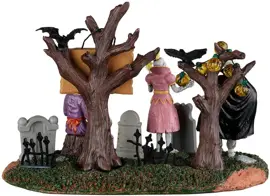 Lemax graveyard costume party tafereel Spooky Town 2022 - afbeelding 3