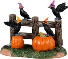 Lemax halloween crows accessoire Spooky Town 2023 - afbeelding 1