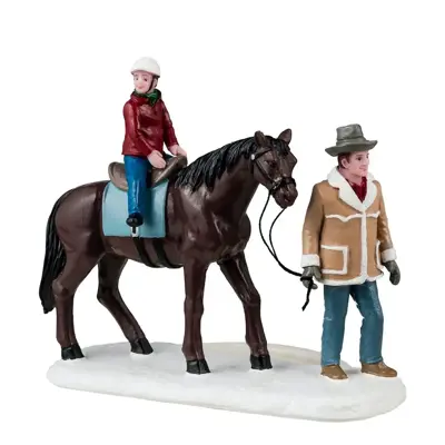 Lemax happy trails kerstdorp figuur type 4 Vail Village 2024 - afbeelding 1