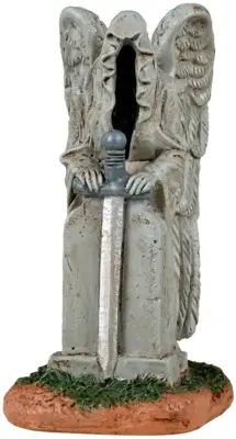 Lemax haunted cemetery statue accessoire Spooky Town 2023 - afbeelding 1