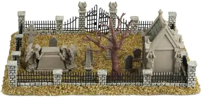 Lemax haunted souls graveyard s/14 tafereel Spooky Town 2024 - afbeelding 4