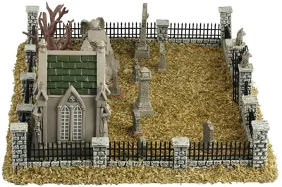Lemax haunted souls graveyard s/14 tafereel Spooky Town 2024 - afbeelding 2