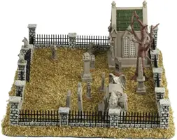 Lemax haunted souls graveyard s/14 tafereel Spooky Town 2024 - afbeelding 3