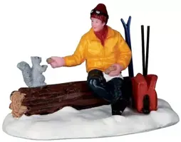 Lemax have a bite kerstdorp figuur type 3 Vail Village 2016 - afbeelding 1