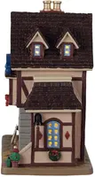 Lemax hazel's hideaway verlicht kersthuisje Caddington Village 2025 - afbeelding 4