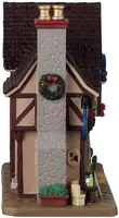Lemax hazel's hideaway verlicht kersthuisje Caddington Village 2025 - afbeelding 3