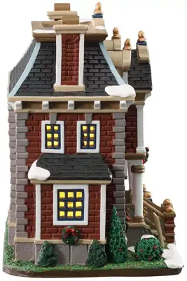 Lemax heritage house verlicht kersthuisje Caddington Village 2021 - afbeelding 2