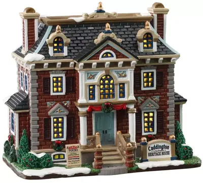 Lemax heritage house verlicht kersthuisje Caddington Village 2021 - afbeelding 1