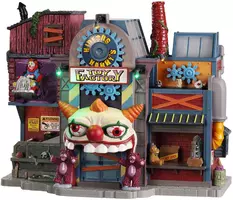 Lemax hideous harry's toy factory bewegend huisje Spooky Town 2021 - afbeelding 1